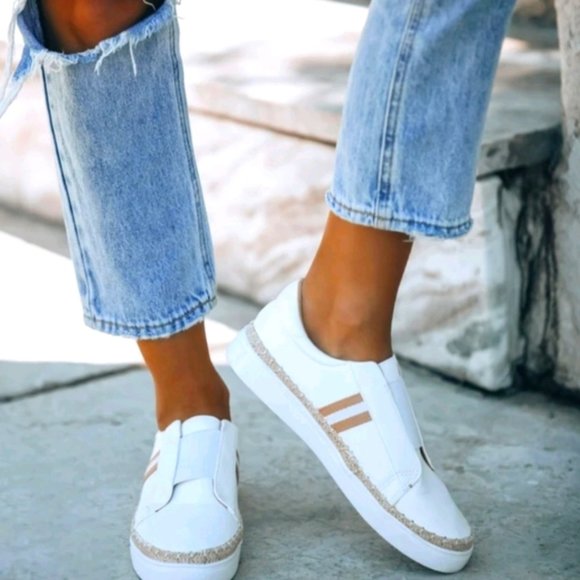 Vici Shoes - VICI Marcus Faux Leather Slip-On Sneakers Size 8.5